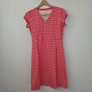 LL Bean Women's Short Sleeve Fitness Dress - XS